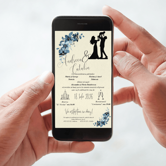 Invitatie Digitala cod Magnific C.21